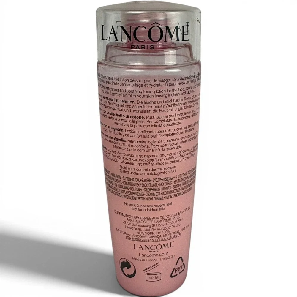 Lancome Tonique Confort Re-Hydrating Comforting Toner with Acacia Honey 4.2oz x2
